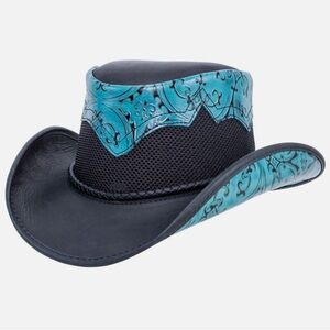 American Hat Makers Sierra Leather Women’s Vented Hat